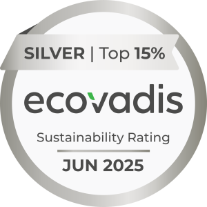 Médaille ecovadis argent juin 25